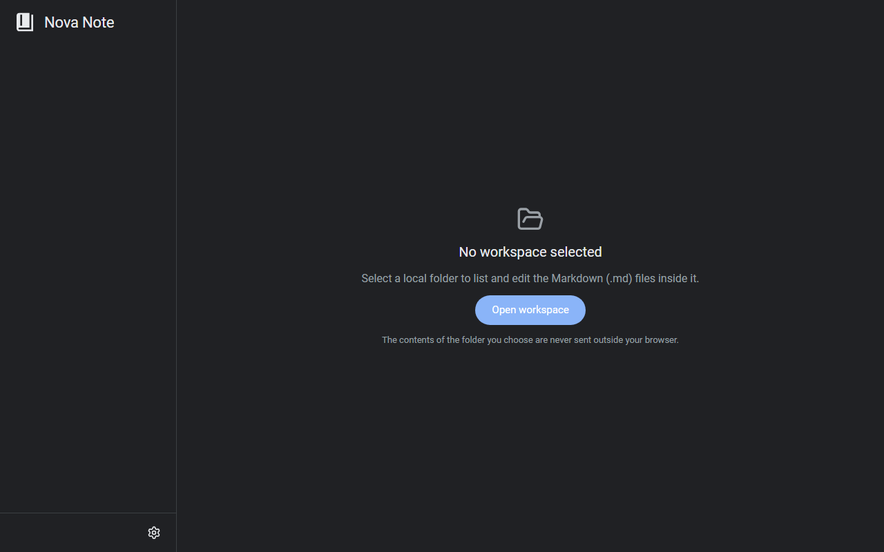 Screenshot of Nova Note
